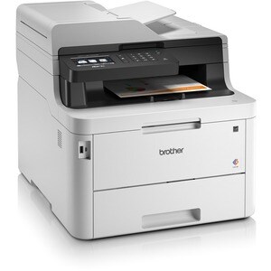 Brother MFC-L3770CDW Wireless LED Multifunction Printer - Colour - Copier/Fax/Printer/Scanner - 24 ppm Mono/24 ppm Color P