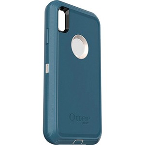 OtterBox Defender Carrying Case (Holster) Apple iPhone XS Max Smartphone - Big Sur - Slip Resistant, Dirt Resistant, Dust 