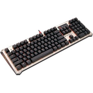 Bloody Gaming Optical Mechanical Gaming Keyboard, Backlit Adjustable - Cable Connectivity - USB Interface - Multimedia Hot