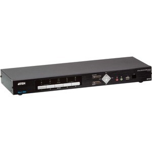 ATEN CM1164A 4-Port USB DVI Multi-View KVMP Switch-TAA Compliant - 4 Computer(s) - 1 Local User(s) - 1920 x 1200 - 2 x Net