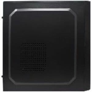 EVOTEC Gabinete para computadora gamer - ATX, Micro ATX, Mini ATX Placa base admitida - Media torre - Metálico - Negro - 6