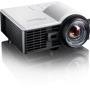 Optoma Ml1050st+ 3D Ready Short Throw DLP Projector - 16:10 - 1280 x 800 - Front - 720p - 20000 Hour Normal Mode - WXGA - 