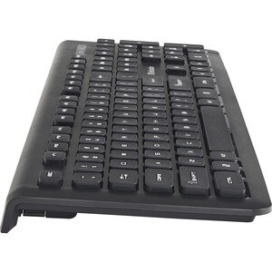 Verbatim Wireless Slim Keyboard - Wireless Connectivity - RF - USB Type A Interface - Computer - PC, Windows, Mac OS, Linu