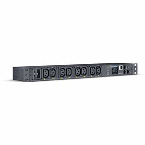 SWITCHED EPDU 1RU HORIZONTAL 16AMP INPUT - SNMP NETWORK CONNECTION - 8X IEC-320 C13 OUT -IEC-320 C20 IN - 2 YRS ADV. REPLA