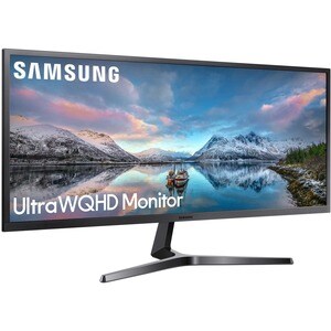Samsung S34J550WQN 34.1" UW-QHD LCD Monitor - 21:9 - Dark Blue Gray, Black - 3440 x 1440 - 16.7 Million Colors - FreeSync 