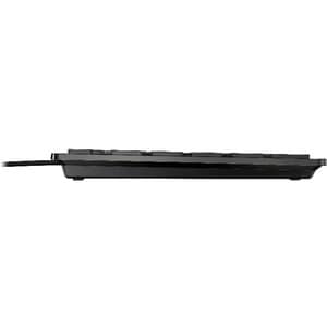 Teclado CHERRY KC 6000 SLIM - Cable Conectividad - USB Interfaz - Español - Negro - SX Llave de contacto - 105 Tecla