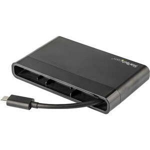 StarTech.com USB C Multiport Adapter with HDMI, VGA, Gb Ethernet & USB - USB C to 4K HDMI or 1080p VGA Adapter Mini Dock H