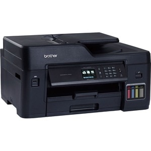 Impresora de inyección de tinta multifunción Brother MFC-T4500DW Inalámbrico - Color - Copiadora/Fax/Impresora/Escáner - 3
