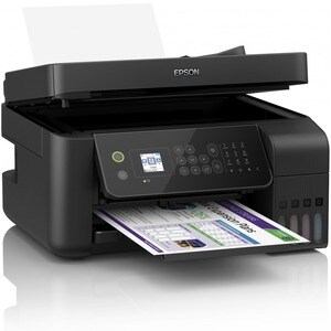Epson Professional ET-4700 Wireless Inkjet Multifunction Printer - Colour - Copier/Fax/Printer/Scanner - 33 ppm Mono/15 pp