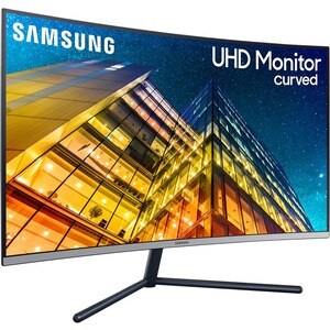 Samsung U32R590CWN 32" Class 4K UHD Curved Screen LCD Monitor - 16:9 - Dark Blue Gray - 32" Viewable - 3840 x 2160 - 1.07 