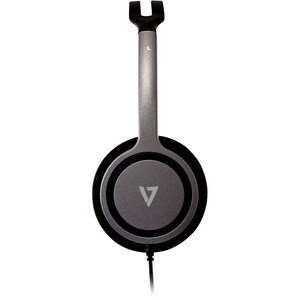 V7 HA310-2EP Wired Over-the-head, On-ear Binaural Stereo Headphone - Black - Supra-aural - 32 Ohm - 20 Hz to 20 kHz - 1.80