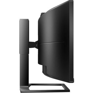 Philips Brilliance 499P9H 48.8" Webcam Dual Quad HD (DQHD) Curved Screen WLED LCD Monitor - 32:9 - Textured Black - 49" Cl