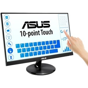 Monitor LCD Touchscreen Asus VT229H - 16:9 - 5 ms - 54,6 cm (21,5") Viewable - Schermo multi-touch - 1920 x 1080 - Full HD