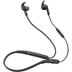 Jabra EVOLVE 65e MS Earset - Stereo - Wireless - Bluetooth - 98.4 ft - 20 Hz - 20 kHz - Behind-the-neck, Earbud - Binaural