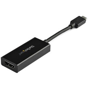 StarTech.com Video Adapter - 1 Pack - 1 x 24-pin USB 3.1 (Gen 1) Type C - Male - 1 x 19-pin HDMI 2.0b Digital Audio/Video 