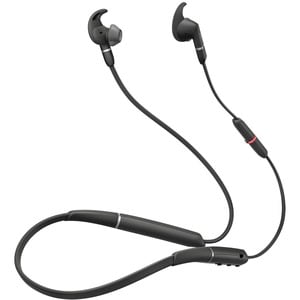 Casque (Oreillette) Jabra EVOLVE 65e MS - Sans fil - Design Tour de cou, Intra-auriculaire - Stéréo - Couleur Noir - Binau