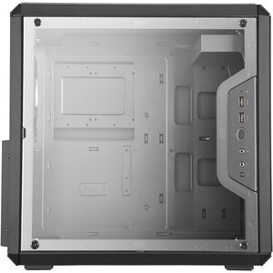 Cooler Master MasterBox Q500L Computer Case - Mid-tower - Black - Steel, Plastic, Acrylic - 2 x Bay - 1 x 4.72" x Fan(s) I