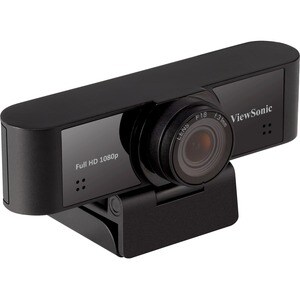 ViewSonic VB-CAM-001 Webcam - 2.1 Megapixel - 30 fps - Black - USB 2.0 - 1920 x 1080 Video - 110° Angle - Microphone - Mon