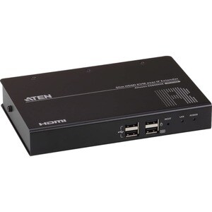 ATEN Slim HDMI Single Display KVM over IP Receiver - 1 Computer(s) - 1920 x 1200 Maximum Video Resolution - 1 x Network (R