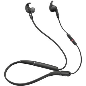 Jabra EVOLVE 65e MS Sem fios Auscultadores com suporte para pescoço, Auscultadores Estéreo Auscultadores - Binaural - No o