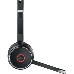 Jabra EVOLVE 75 MS 无线 头戴式 立体声 耳机 - 双声道 - 头戴护耳式 - 3048 cm - 蓝牙 - 20 Hz 到 20 kHz - 降噪