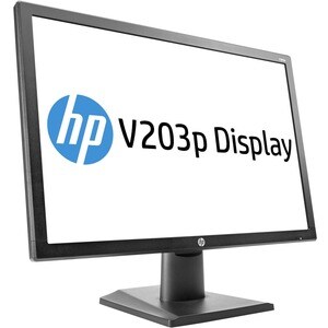 HP V203p HD LCD Monitor - 16:10 - 19.5" (49.5 cm) Viewable - LED Backlight - 1400 x 900 - 250 cd/m² - 8 ms - VGA
