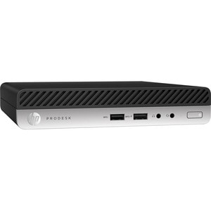 HP ProDesk 400 G4 Desktop Computer - Intel Core i3 8th Gen i3-8100T Quad-core (4 Core) 3.10 GHz - 8 GB RAM DDR4 SDRAM - 12