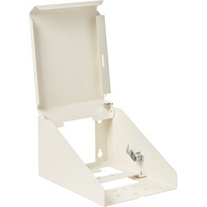 Tripp Lite by Eaton Universal Wall Bracket for Wireless Access Point with Cover - Right Angle, Steel, White - Cold Rolled 