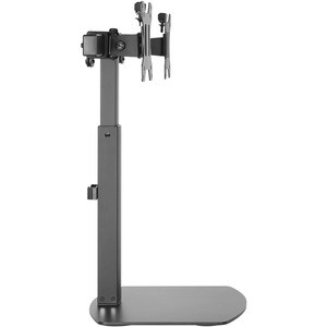 Amer Mounts Dual Screen Pneumatic Vertical Lift Monitor Stand - Up to 27" Screen Support - 26.46 lb (12000 g) Load Capacit