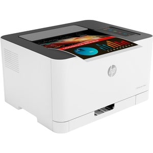 HP 150nw Desktop Laser Printer - Colour - 19 ppm Mono / 4 ppm Color - 600 x 600 dpi Print - Manual Duplex Print - 150 Shee