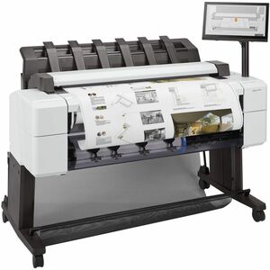 HP Designjet T2600dr PostScript Inkjet Large Format Printer - Includes Printer, Scanner, Copier - 36" Print Width - Color 