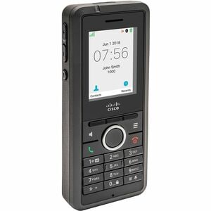 Cisco 6825 Handset - Wandmontierbar - Schnurlos - IP DECT, Bluetooth - 250 Telefonbuch/Verzeichnisspeicher - 2 x Gesamtanz