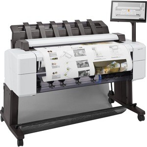 Impresora de gran formato de inyección de tinta HP Designjet T2600dr PostScript - Includes Impresora, Escáner, Copiadora -