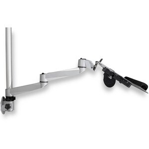 StarTech.com Wandhalterung für Monitor, Tastatur, Maus - Silber - TAA-konform - Höhenverstellbar - 1 Unterstützte(r) Displ