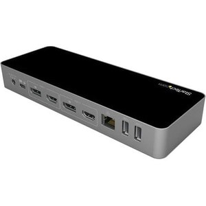 StarTech.com USB-Typ C Docking Station für Notebook - 60 W - 2 Unterstützte Displays - 4K - 4096 x 2160, 5120 x 2880 - 4 x