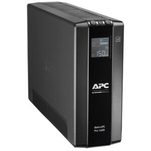 APC Back-UPS Pro, 1600VA/960W, Tower, 230V, 8x IEC C13 outlets, AVR, LCD, User Replaceable Battery. UPS topology: Line-Int