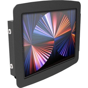 Compulocks iPad Pro 12.9" (3-6th Gen) Space Enclosure Wall Mount Black - High-Grade Aluminum Enclosure, Conceals charging 