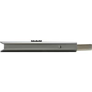 PNY Elite Steel 3.1 128 GB USB 3.1 Flash-Laufwerk - Edelstahl - 80 MB/s Read Speed - 20 MB/s Write Speed - 1 Stück