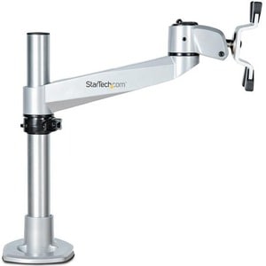 StarTech.com Desk Mount Monitor Arm, VESA/Apple iMac/Thunderbolt/Ultrawide Display up to 49" (30.9lb/14kg), Height Adjusta