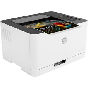 HP 150a Desktop Laser Printer - Colour - 18 ppm Mono / 4 ppm Color - 600 x 600 dpi Print - Manual Duplex Print - 150 Sheet