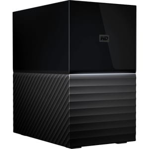 WD My Book Duo WDBFBE0240JBK 2 x Gesamtzahl Einschübe DAS-Speichersystem - 24 TB HDD Desktop - 2 x HDD installiert - 24 TB