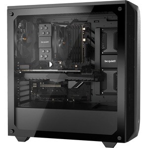 be quiet! Computer Case - ATX, Micro ATX, Mini ITX Motherboard Supported - Midi Tower - Acrylonitrile Butadiene Styrene (A