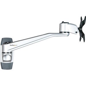 StarTech.com Wall Mount Monitor Arm, 10.2" Swivel Arm, Premium Flat Screen TV Wall Mount for up to 34" (30.9lb/14kg) VESA 