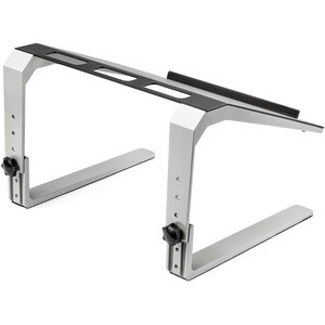 StarTech.com Verstellbare Laptoperhöhung - Stahl & Aluminium - 3 Höheneinstellungen - Bildschirmgröße: Bis zu 43,2 cm (17 