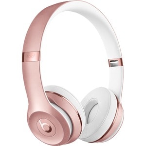 Beats by Dr. Dre Solo3 Wireless Headphones - Rose Gold - Stereo - Wireless - Bluetooth - Over-the-head - Binaural - Circum