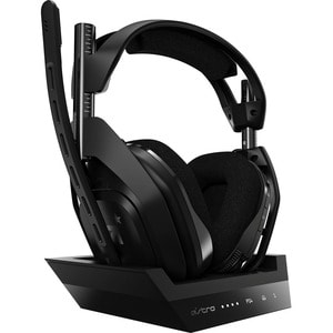 Astro A50 Sem fios Headset Estéreo Fone de ouvido - Preto - Binaural - Circum-auditivo - 914.4 cm - 20 Hz para 20 kHz - Un