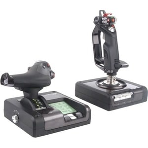 Saitek Pro Flight Joystick de jogos - Cabo - USB - PC