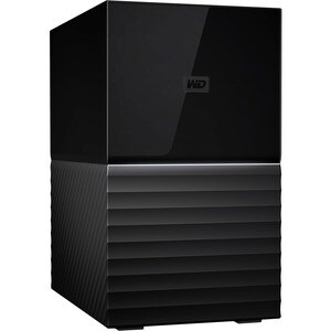 WD My Book Duo WDBFBE0280JBK 2 x Total Bays DAS Storage System - 28 TB HDD Desktop - 36 TB Supported HDD Capacity - 28 TB 