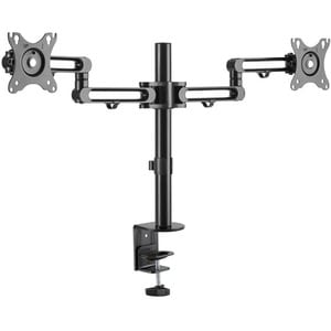 StarTech.com Desk Mount Dual Monitor Arm - Ergonomic VESA Compatible Mount for up to 32 inch Displays - Desk / C-Clamp - A