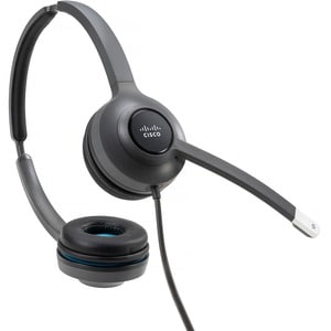 Cisco 522 Kabel Kopfbügel Stereo Headset - Binaural - Ohraufliegend - 50 Hz bis 18 kHz Frequenzgang - Unidirektional, Elek